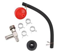 Pssopp Kit de Service de Vanne d'arrêt pour Nettoyeur Haute Pression, Fer et Caoutchouc, Installation Facile avec Accessoires Complets pour et Autres Modèles