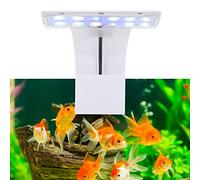 Pssopp - Lampe d'aquarium à clip - LED pour aquarium - Éclairage d'aquarium à clip - Blue et White
