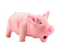 Pssopp Latex pour Animaux de Compagnie Jouet grogner Latex Doux Cochon drôle Chien Jouet Chien à mâcher Jouer Jouet Morsure Jouet pour Petits Chiens de Taille Moyenne(Rose)