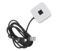 Pssopp Lecteur d'empreintes Digitales pour PC, Scanner Biométrique USB avec Contact Capacitif à 360 Degrés, Connexion Rapide Mot de Passe et Gestionnaire de Mot de Passe d'identification, Appareil