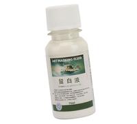 Pssopp Liquide de Masquage Aquarelle Liquide Couvrant les Pigments, Couvrant les Pigments, Espace Précis pour Fournitures d'Aquarelle, Projets Artistiques en Latex à Base d'eau, Fournitures de