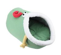 Pssopp Lit Confortable pour Petit Chien, Tente Semi-fermée pour Chaton, Grande Cachette pour Maison, Chiot et Chat