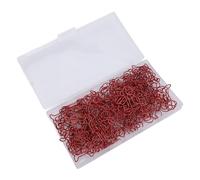 Pssopp Lot de 100 Trombones en Forme de Chien, en Fil de Fer, Décoratifs et Mignons, avec Boîte de Rangement pour la Maison, L'école et le bureau.