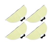 Pssopp Lot de 4 Tampons Réutilisables et Lavables pour Aspirateur Robot en Microfibre Super Absorbante avec Résistance aux Hautes Températures pour RV2001WD RV2002WD AV2001WD RV2000WD