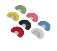 Pssopp Lot de 7 Appeaux pour Dinde, Cadre en Fer, Ruban en Tissu, Diaphragme en Plastique, Sons Réalistes, Facile à Souffler, Volume élevé pour Les Débutants et Les Chasseurs en Extérieur