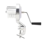 Pssopp Machine à Pâtes en Alliage d'aluminium Cavatelli Maker à Manivelle avec Pince Réglable Outil Manuel pour Gnocchis et Macaronis Facile à Nettoyer pour la Cuisine à Domicile, Cours de Cuisine,