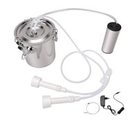 Pssopp Machine à Traire pour Chèvre, Pompe de Traite électrique 3 L 100 à 240 V 75 Kpa, for élevage Laitier (Prise UE)