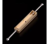 Pssopp Machine d'estampage à Chaud pour le Cuir, Ensemble de Poinçons en Laiton avec Lettres et Chiffres Personnalisables pour les Projets de Bricolage