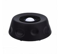 Pssopp Mangeoire à Alimentation Lente pour Chien, Base Antidérapante en Silicone de qualité Alimentaire, Friandises Liquides, Bol à Lécher, Enrichissement sans Gâchis, Alimentatio (Black)