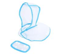 Pssopp Manteau de Pluie Transparent pour Chien, Imperméable en EVA, Fermeture Rapide, Accès à la Laisse pour Petites Races, Veste de Pluie Pliable et Légère (S)