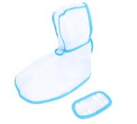 Pssopp Manteau Imperméable Transparent pour Chien, Imperméable à Fermeture Rapide pour Petites Races, Accès à la Laisse, Veste de Pluie Pliable et Légère pour Chiots pour Les Promenades au Parc Les