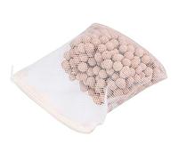 Pssopp Média Filtrant pour Aquarium, Média Biochimique à Boule de Quartz avec Sacs à Mailles Fines pour Le Traitement de l'eau de Pisciculture