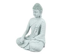 Pssopp Méditation Bouddha Statue Bouddha Assis Petit Jardin Zen Bouddha Sculpture Figurine Ornement Assis Bouddha Figurine pour Bureau À Domicile Salon Tabletop (Bouddha Assis Zen)