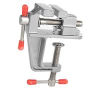 Pssopp MINI BENCH VISE, VISE TABLE PORTABLE AVEC 360 ° Tête, Matériaux de Haute qualité pour les Travaux de Précision, Correspond à n'importe Quel Banc, Bijoux Bijoux, Protéger des Pièces
