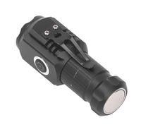 Pssopp Mini Lampe de Poche LED Super Lumineuse 3 LED Lentille œil de Grenouille 5 Modes Stroboscopique Haut Moyen Bas SOS USB C Rechargeable étanche Compacte pour la Maison en Plein Air