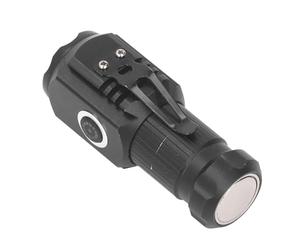 Pssopp Mini Lampe de Poche LED Super Lumineuse 3 LED Lentille œil de Grenouille 5 Modes Stroboscopique Haut Moyen Bas SOS USB C Rechargeable étanche Compacte pour la Maison en Plein Air