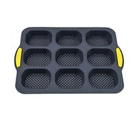 Pssopp Mini Plateau de Cuisson pour, Moule de Cuisson de Pain Français en Silicone Antiadhésif Plateau Croustillant pour Gâteau de Cuisson Boulanger (#2)