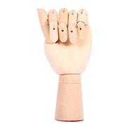 Pssopp Modèle de Main en Bois Main articulée Mobile Doigts Flexibles Art Dessin Mannequin modèle pour Art Dessin Figure Mannequin modèle