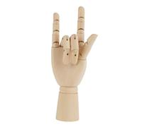 Pssopp Modèle de Main en Bois pour Artistes, Mannequin articulé avec
