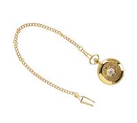 Pssopp Montre de Poche Mécanique, Montre de Poche Squelette Lumineuse à Remontage Manuel Vintage Steampunk avec Chaîne, pour Hommes Femmes Cadeau de Noël