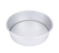 Pssopp Moule à Gâteau Rond de 10 Pouces, Moule de Cuisson Antiadhésif à Base Amovible en Aluminium anodisé pour Gâteau au Fromage