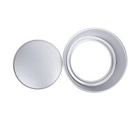 Pssopp Moule à Gâteau Rond de 10 Pouces, Moule de Cuisson Antiadhésif à Base Amovible Ronde pour Gâteau au Fromage en Couches à Rond de 10 Pouces, à de Mariage en Aluminium anodisé