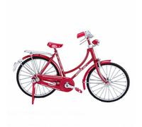 Pssopp Objets Ornementaux Échelle 1:10 en Alliage de Fer Ornement de Vélo Vintage Décor de Cyclisme Classique Miniature à Collectionner pour Les Amateurs de Cyclistes Étagère de Bureau Modèle de