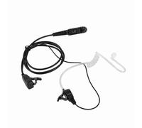 Pssopp Oreillette pour Talkie-walkie, Casque D' avec PTT et Micro pour XPR3000 XPR3300 XPR3500, Câble PU en Acier Inoxydable à Son Clair