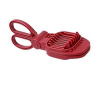 Pssopp Outil de Tranchage de Fruits, banane, Trancheur d'œufs, Outil de Tranchage Portatif Innovant pour Couper Rapidement les Concombres, les œufs, les Champignons et les Fruits (rouge)