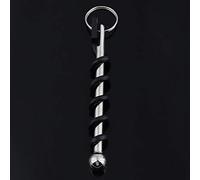 Pssopp Ouvre-bouteille en Acier Inoxydable, Mini Tire-bouchon Porte-clés au Design Ergonomique, Ouvre-bouteille Portable de 6 Cm 14 G pour les Voyages, le Camping, les Pique-niques et l'usage