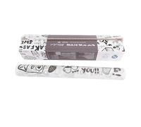 Pssopp Papier sulfurisé pour la Cuisson, 8 M × 30 Cm, Rouleau de Papier sulfurisé Antiadhésif Marron Résistant à la Graisse pour la Cuisson, les Grillades, la Friteuse à Air à la Vapeur (WHITE)