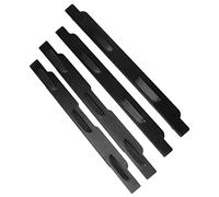 Pssopp Pare-vent pour Barbecue 4 Pièces, Pare-vent pour Gril en Acier Inoxydable, Augmente l'efficacité, Facile à Installer, pour le Camping et la Cuisine