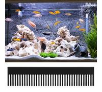 Pssopp Peigne de Débordement, Coqueluche de Poisson Peigne de Déversoir Acrylique Filtre d'aquarium pour éviter Le Débordement de Poisson avec Une Transparence élevée, Une Installation Facile et