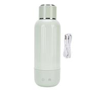 Pssopp Petite Bouilloire Portable, Chauffage Chauffant à Eau 5200mAh Batterie Cup de Chauffage de Voiture Portable avec 5 Contrôle de Température pour le Camping (GREEN)