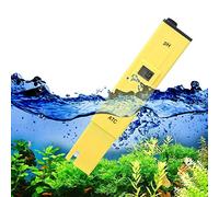 Pssopp PH-mètre Numérique Portable de Poche, électrode Métallique étanche, Testeur de PH Précis pour Aquarium, Piscine et Laboratoire Scolaire