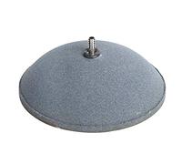 Pssopp Pierre à air pour Aquarium frittée hydroponique Diffuseur de Bulles Rond Pierre à Bulles Disque diffuseur d'air Plaque (12 cm)
