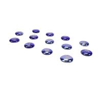 Pssopp Pierres de Cristal Naturelles de Méditation, 13 Pièces de Pierres Runiques Gravées, Ensemble de Cristaux pour la Méditation de Yoga, Artisanat de Divination Feng Shui