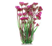 Pssopp Plantes Aquatiques artificielles pour Aquarium Décor Herbe Ornement Plantes réalistes en Plastique Fish Tank Accessoire Décor Submergible sous-Marines