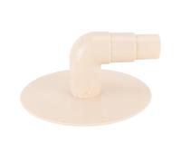 Pssopp Plaque D'adaptateur sous Vide D'écumoire de Piscine de Remplacement, Plaque sous Vide avec Coude de Tuyau pour Piscine HydroTools 8929