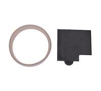 Pssopp Plateau Collecteur de Marc de café, Bac D'égouttage de Poudre de Machine à café, Tapis Collecteur de Poussière en Plastique avec Soufflet pour Machine 870 878 880