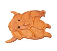 Pssopp Plateau de Charcuterie à Fromage, Plateau de Service de Fromage en Bois à Partie Divisée en Forme de Vache pour Accueillir des Cadeaux de Cuisine Divertissants pour les Femmes Nan