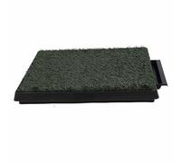 Pssopp Plateau de Dressage pour Chien, Matériau PE, Conception Anti-Fuite, Bac à Litière d'intérieur pour Chiens de Taille Moyenne à Grande, Plateau de Pot Facile à Nettoyer pour Un Usage