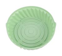 Pssopp Plateau de Poêles à Friteuse à Air, Plateau de Cuisson Réutilisable en Silicone, Résistant aux Hautes Températures, Doublure en Silicone Antiadhésive Multifonctionnelle pour Friteuse à Air,