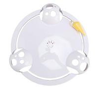 Pssopp Plateau Tournant pour Chat, Jouet Interactif pour Attraper des Souris, Puzzle électrique, Plaque de Jeu pour Chats Amusants, Jouet d'exercice pour Chats D'intérieur, Chaton