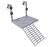 Pssopp Plateformes de Lézardage, Double Aspiration Suspendue Réglable | Verrouillage de Tasse renforcé, Pas de Chute, Hauteur Réglable à la Ligne D'eau, Réservoirs en Verre de 30 Gallons,