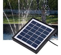 Pssopp Pompe à Eau Solaire Submersible Miniature de 1,5 W, Facile à Nettoyer, Faible Bruit, Idéale pour une Utilisation en Fontaine et en étang.