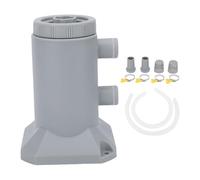 Pssopp Pompe de Filtre à Piscine, Pompe de Filtre à Piscine à Faible Bruit pour Petits Radeaux Anneaux de Natation Améliorant la Filtration de la Circulation (Prise UE 230V)