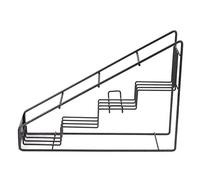 Pssopp Porte-Bouteille en Fil d'escalier, Organisateur à 4 Niveaux en Acier Inoxydable avec Conception Facile à Nettoyer pour Sirops et Condiments dans Les Petites Cuisines