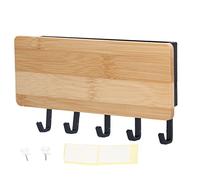 Pssopp Porte-clés mural - Aspect élégant, fonctionnement simple, convient pour les portes d'entrée, les bureaux, les réfrigérateurs (couleur d'origine)