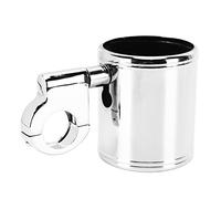 Pssopp Porte-gobelet de Moto, Porte-Bouteille en Alliage d'aluminium pour VTT, Installation Facile, Ajustement Universel, pour Motos avec Guidon de 22 Mm à 32 Mm